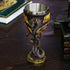 Medieval Flame Dragon Wine Goblet - Fantasy dungeons and dragons Wine Chalice